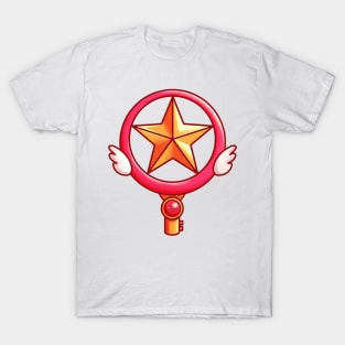 Cardcaptor Sakura Key Circle Star Wand Wings T-Shirt